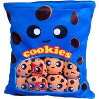 Plushies Doll-Bolsa de juguete de galletas, almohada de cuello suave de peluche, juguete de comida Yummy para regalo de cumpleaños, cojín de juguete de peluche - details 0
