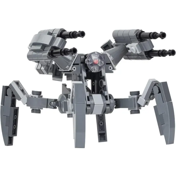 Bloques de construcción de la Guerra de Las Galaxias para niños, juego de bloques de construcción de escorpenek, destructor de batalla de droides, 200 piezas - 1