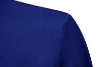 Camisa de Cuadros a Rayas para Hombres Negocios Casuales con Estilo Social Material de Poliéster - details 27