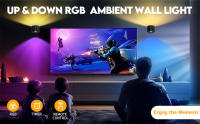 Luces de Pared LED RXUNS Lámpara de Esquina Cargable y Recargable 2000mAh Rotación de 360° - details 0