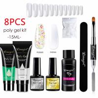 Kit de Extensión de Uñas de Gel Franco Manicura Casera DIY para Principiantes - details 7