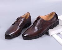 Zapatos de hombre con zapato completo con capa de punta de piel de vaca de nuevo estilo de moda - details 17