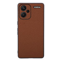 Funda de teléfono para Xiaomi Redmi Note 13 Pro + Plus 5G, protector anticaída de cuero Litchi a prueba de golpes - details 8