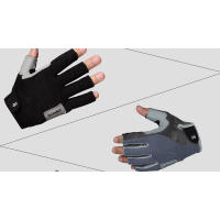 Boden 1069 Sailing para mujer, guantes de escalada en roca al aire libre de medio dedo - details 4