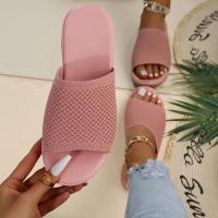 Sandalias de mujer Sandalias planas suaves Sandalias de verano Mujer Tela elástica Verano Zapatillas elegantes Zapatos - details 3