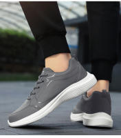 Zapatillas de deporte de cuero de alta calidad para hombre, zapatos informales impermeables, zapatillas ligeras para correr al aire libre, Tenis deportivos, zapatos planos masculinos - details 21