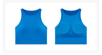 Sujetador Deportivo de Yoga para Mujeres SHINBENE de Nylon de Alta Gama con Diseño de Halter y Cuello en V para Fitness y Entrenamiento en el Gimnasio - details 13
