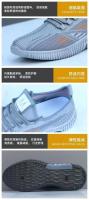 Zapato informal para hombre, zapato vulcanizado de malla, zapatos para correr para hombre, calzado para deportes al aire libre, suelas gruesas, cómodas zapatillas con cordones de verano - details 1