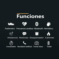 Reloj Deportivo para Hombres NORTH EDGE LAKER con Monitor de Ritmo Cardíaco Pasos Calorías Llamada Notificación 50m Impermeable Tecnología Inalámbrica - details 1