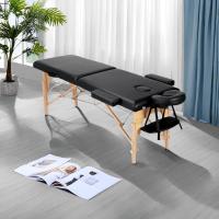 Masaje Plegable - 2-Zona Madera Camilla Estetica Portatil para Fisioterapia y Tatuaje - details 3