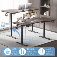 Escritorio Elevable Eléctrico Ajustable en Altura con Tablero Función de Memoria y Anticolisión - details 22