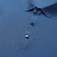 Camisetas Polo de Sedoso Hielo para Hombres Color Sólido, Manga Corta, Moda Casual para Primavera/Verano - details 7