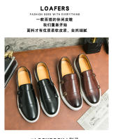 Zapatos de vestir casuales de negocios para hombre Mocasines británicos Zapatos de vestir versátiles de moda - details 1