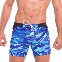 Bañadores para hombre, pantalones cortos deportivos para natación de verano, ropa de playa deportiva a la moda para hombre, pantalones de playa elásticos de secado rápido - details 5