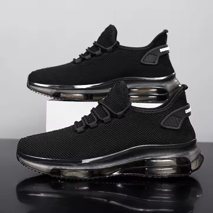 Primavera nuevo estilo 2025 versátil moda casual hombres deportes ligeros y transpirables zapatos para correr de moda - 1