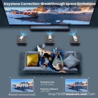 S100 Proyector WIFI Pantalla Proyección Hogar Android 11 Proyector Barril Portátil - details 2