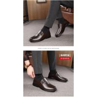 Zapatos formales de cuero para hombre Mocasines de lujo 2025 Transpirables, sin cordones, talla grande 38-46 - details 10
