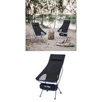 Camping Plegable, Tumbona Camping Portátil con Portavasos, Reposacabezas y Bolsa Lateral, Marco de Acero, Carga Máxima 150 kg, para Picnic, Playa, Jardín, Pesca, Azul - details 12