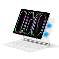 AJIUYU-Teclado mágico para iPad Pro, 13 pulgadas, M4 2024, magnético, iPad Pro 13, retroiluminación, español, Teclado inteligente, funda Folio - details 9