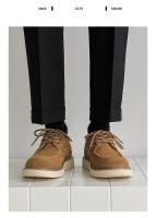 Primavera y otoño de los hombres nuevos zapatos de cuero de cabeza grande herramientas zapatos casuales zapatos de los hombres de baja parte superior zapatos de los hombres - details 3