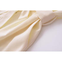 Vestido casual de verano para mujer, con botones, cinturón, manga corta, cuello de solapa, línea A, mini, para oficina. - details 8