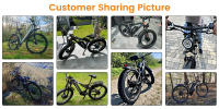 GUNAI GN88 bicicleta eléctrica para adultos 2000W bicicleta eléctrica de carretera 48V 23Ah Fatbike MTB E-bike 26 "bicicleta eléctrica de montaña 55 KM/H velocidad máxima - details 12