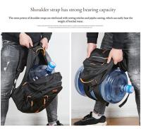 Mochipa Oxford Impermeable para Hombre - Bolsa de Ordenador de Negocios - Mochila de Viaje Informal - details 2