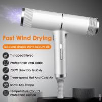 Secador de pelo profesional, secador de pelo iónico infrarrojo negativo, herramienta de estilismo de salón de viento frío y caliente, soplador de pelo, secador de pelo eléctrico - details 4