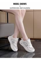 Zapatillas de cuero, nuevas zapatillas ligeras para correr, zapatos blancos de suela blanda - details 9