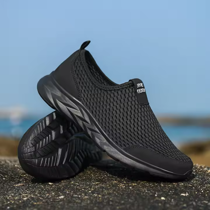 Zapatillas de Malla Transpirable para Hombres Zapatos Casuales Antideslizantes para Exteriores - 1