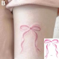 Pegatinas de Tatuaje de Focos de Artificio Rosa Y2K Moda Dulce para Chicas a la Moda - details 9
