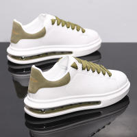 Mcqueen-zapatillas de deporte blancas con cojín de aire para hombre, suela gruesa con aumento de altura, novedad de verano, pareja, tablero informal, zapatos de mujer a la moda - details 5