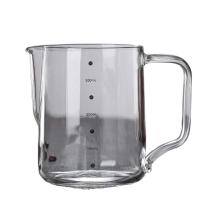 Espumador de Leche de Vidrio 350/600ml Ideal para Café Expresso Latte Jarra Transparente con Escala - details 0