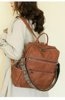 Mochila para mujer, mochila retro ligera para niñas, bolso de hombro de doble propósito, de viaje, de ocio, de gran capacidad. - details 9