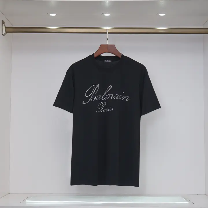 Camiseta Deportiva de Algodón Puro para Hombres Cuello Redondo, Impresión Delantera, Estilo Casual para el Verano - 1