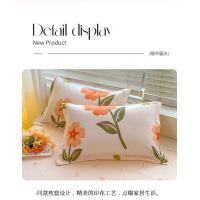 Juego de cuatro piezas mate, ropa de cama para estudiantes, grueso, agradable para la piel, estampado pequeño, juego de tres piezas - details 14