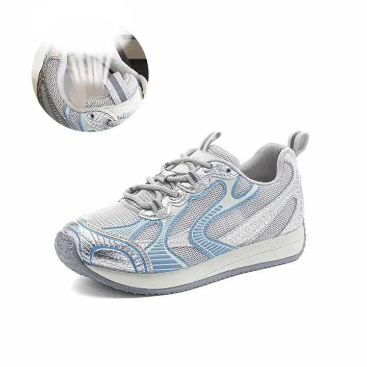 Película de succión inferior papá zapatos nueva plataforma zapatos deportivos zapatos casuales versátiles de las mujeres de malla transpirable zapatos de las mujeres - 1