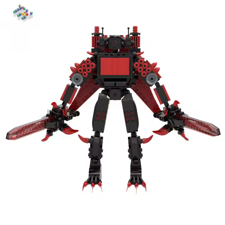 Juguete de construcción de loto rojo para hombre, monitoreo bioquímico - 1