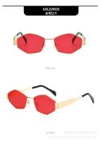 Gafas de sol hexagonales de moda para mujer 2025, diseño de marca de lujo, gafas de sol poligonales únicas, gafas de sol vintage con montura pequeña para hombre - details 25