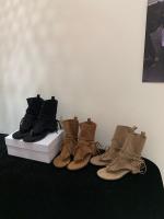 Nuevas Botas de Verano 2025 Punta de Calzado de Aguja Sandalias Cubiertas de Suela Plana - details 11