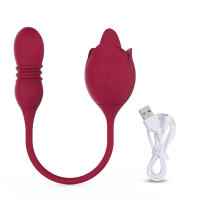 Juguetes Sexuales para Mujeres OOEEY Vibrador Telescópico de Clítoris Juguete de Masturbación Femenina con 20 Modos Eroticos para Adultos - details 8