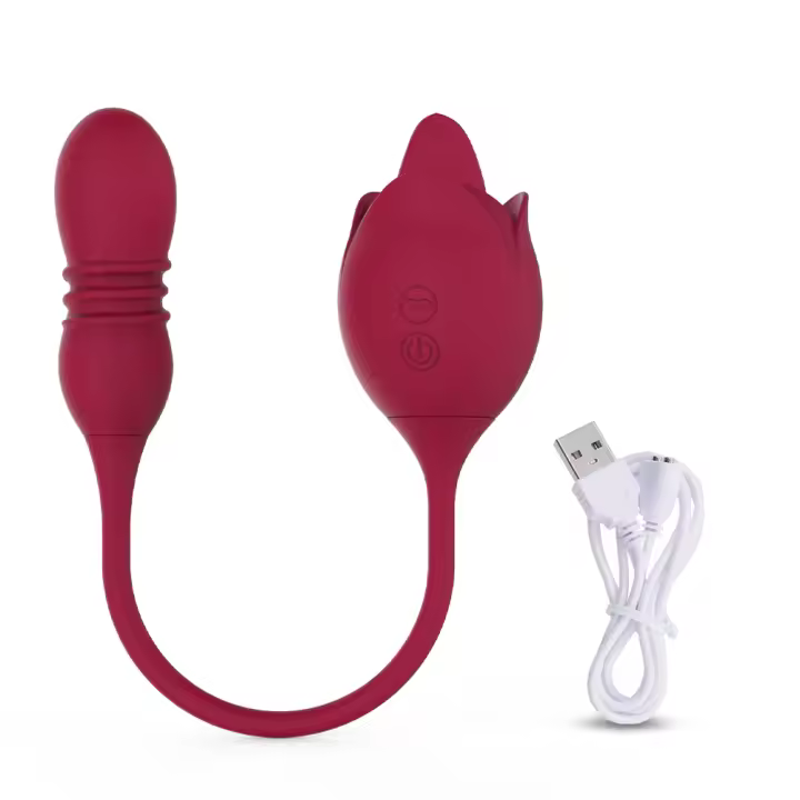 Juguetes Sexuales para Mujeres OOEEY Vibrador Telescópico de Clítoris Juguete de Masturbación Femenina con 20 Modos Eroticos para Adultos - 1