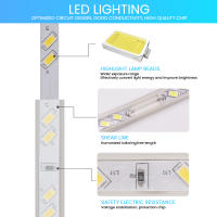 Tira de luces LED SMD5730 de 220V, cinta de 68LEDS/M, impermeable para exteriores, con enchufe europeo, blanco frío y cálido - details 2