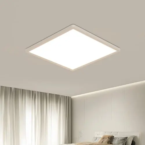 Goeco Lámpara de Techo LED Moderna Brillancia de 2700LM, Montaje Semi-Flush, Material ACRYL, Eficiencia de Energía - 1