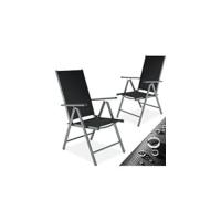 Conjunto de Jardín Exterior de Acero Sillas de Terraza con Almohadillas Gruesas - details 9