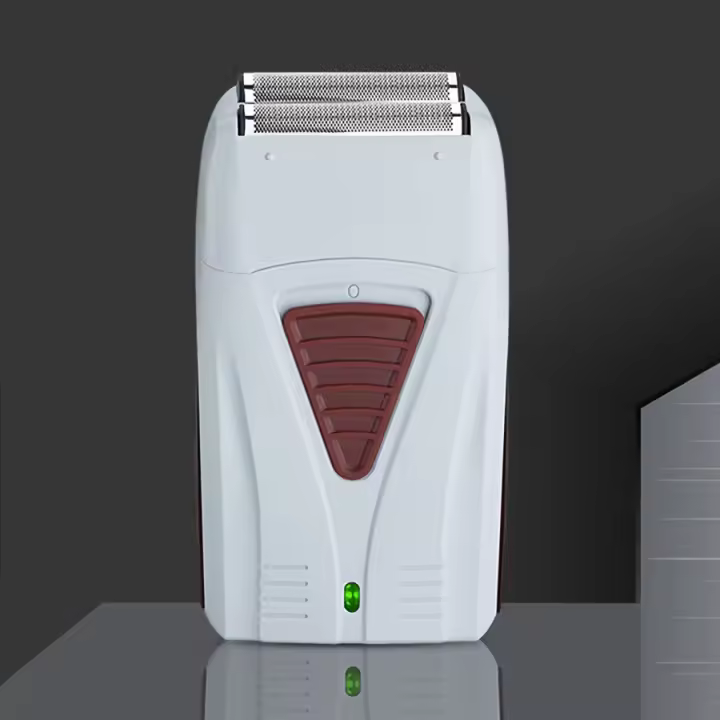 Afeitadora eléctrica recíproca para hombres, recortadora de barba recargable por USB, afeitadora de cabello eléctrica sin cables - 1