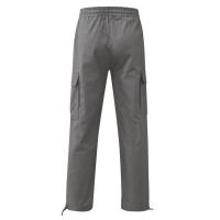 Temu Shein Pantalones Cargo para Hombre Deportes Color Sólido Cordón Multi-Bolsillo - details 23