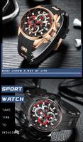 Reloj deportivo de moda para hombre, resistente al agua, de cuarzo, con esfera grande y luminosa. - details 13