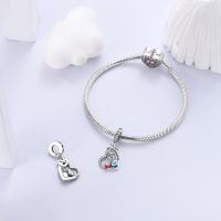 Colgante familiar eterno de plata 925 para mujer, compatible con pulseras originales, regalos de cumpleaños, joyas - details 1