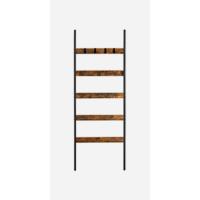Estantería de 4 Niveles con Puertas Estilo Industrial de Acero Para Sala, Estudio, Oficina, Cocina - details 12